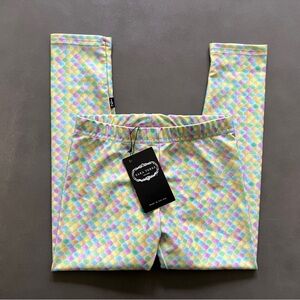 Zara Terez Multicolor Pastel Leggings Sz Large